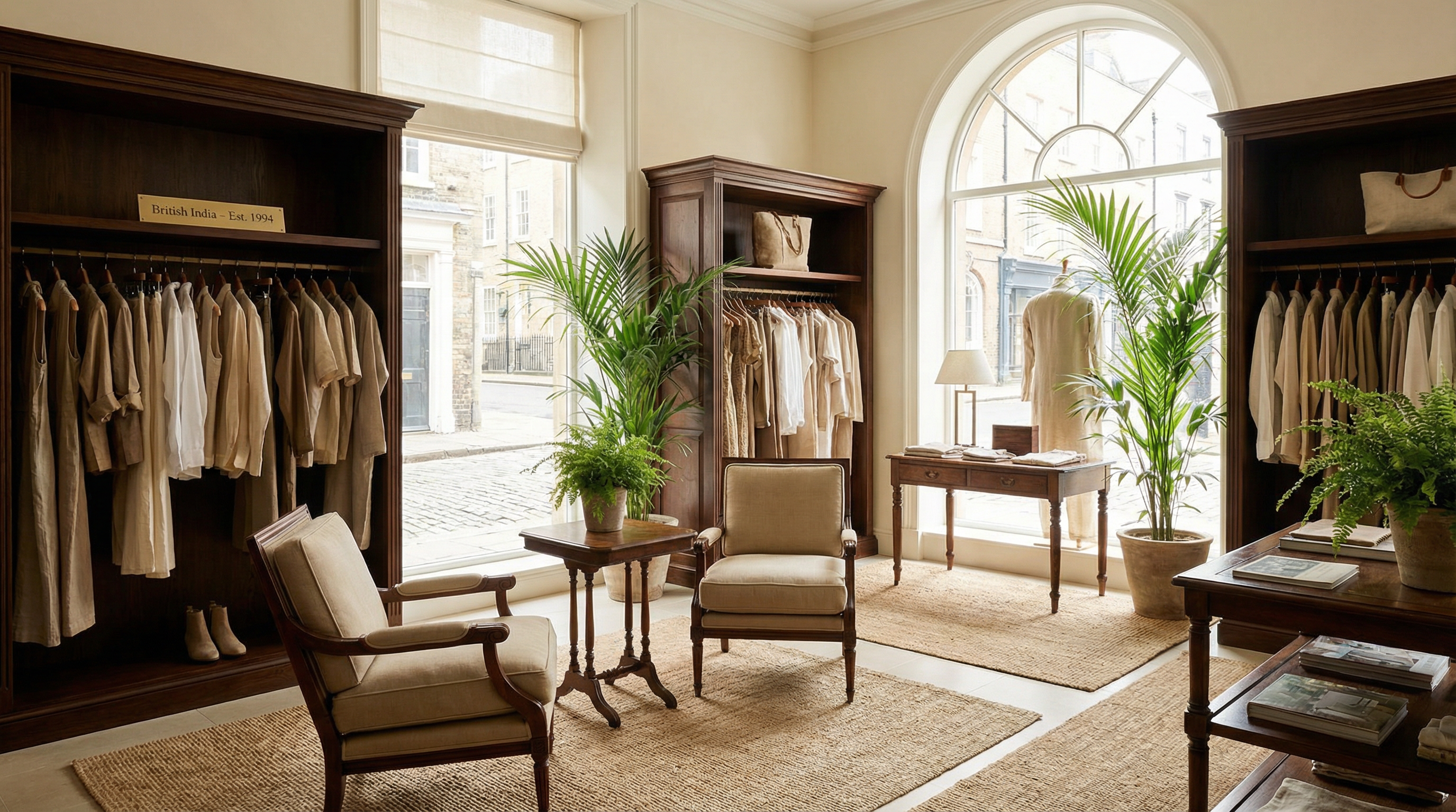 BritishIndia Store Interior